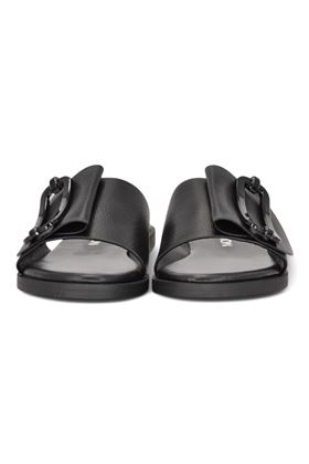 Ciabatta donna in pelle colore nero. NOA HARMON | 9997-NERO